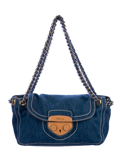 prada bag denim|prada bag price usa.